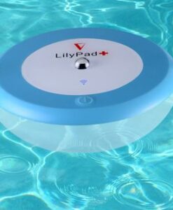 LilyPad - Flotteur intelligent pour piscinepour mesurer la température de l’eauet l’exposition UV - Vigilant