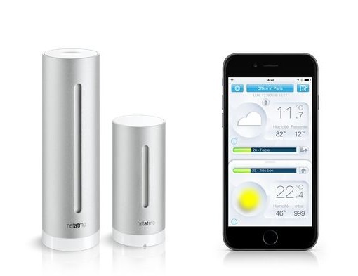 Station météo compatible pluviomètre - Netatmo - station-meteo