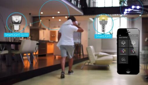 Ampoule contrôlable par Smartphone Smartlight - Awox